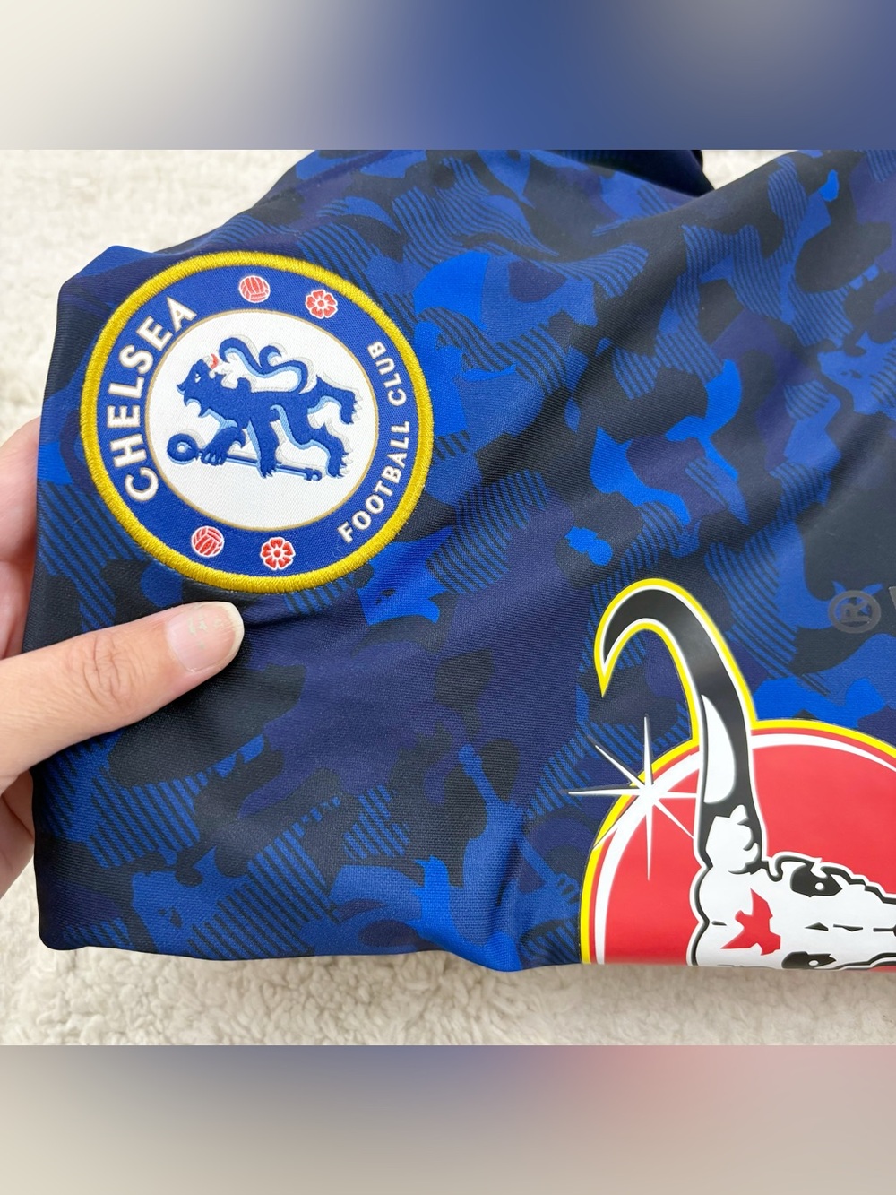Nike Men’s 2018/19 Chelsea FC Dry Squad Short-Sleeve Training Jersey Medium - Picture 8 of 11